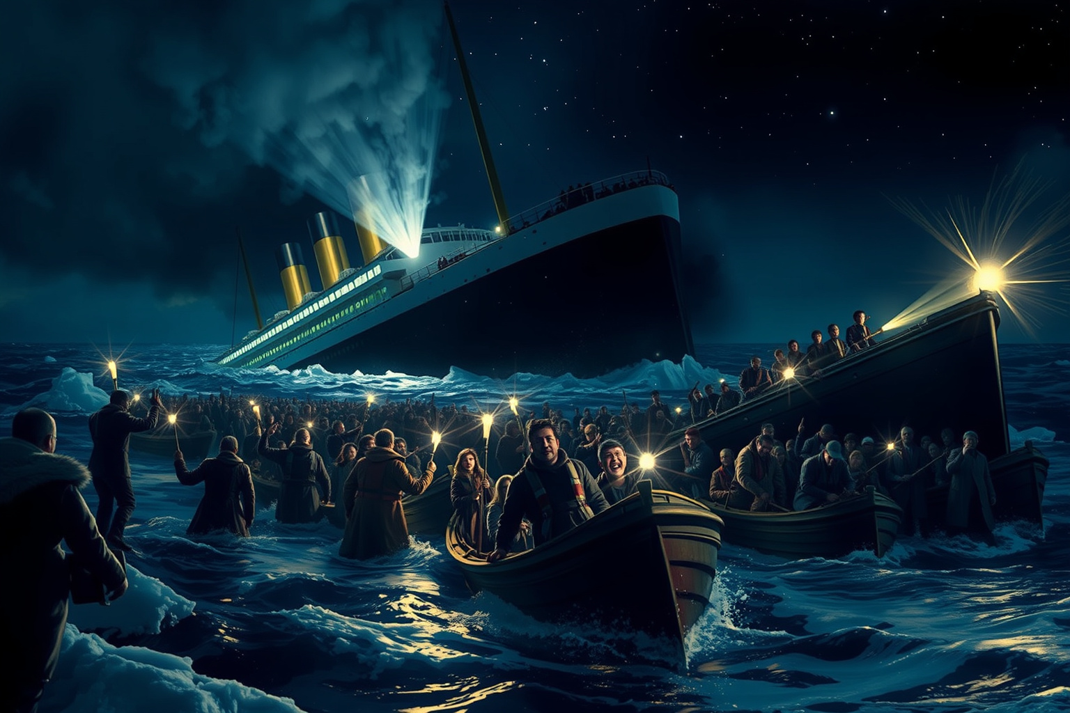 A Titanic mentési kísérletei súlyos hibák miatt kudarcot vallottak.